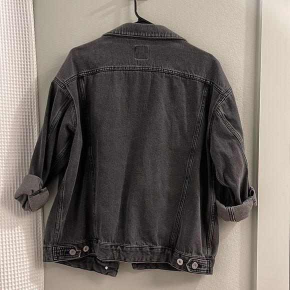 COPY - Wild Fable Black Jean Jacket - Picture 6 of 7